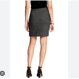 Banana Republic Factory Herringbone Pencil Skirt Wool Lined Size 8